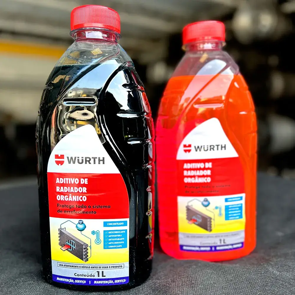 aditivo de radiador organico wurth concentrado 1 litro