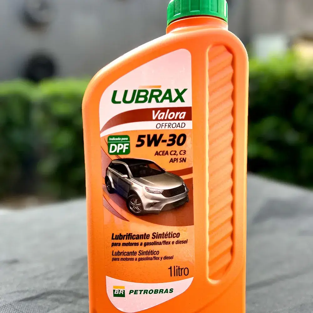 lubrificante sintetico lubrax 5w 30 valora offroad 1l